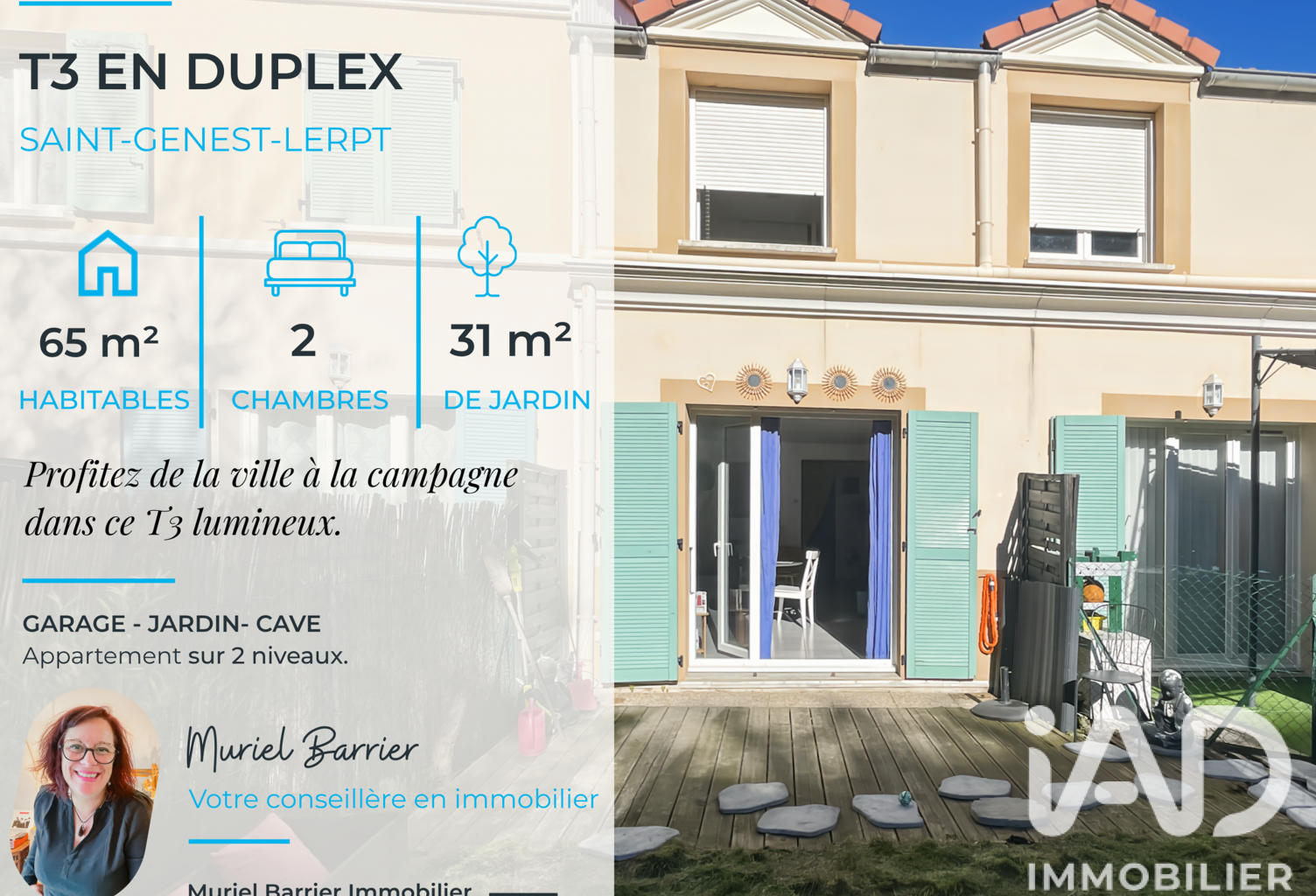 Vente Duplex 3 pièces — photo 1