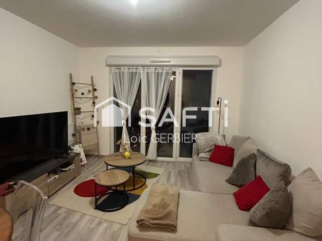 Appartement T2 avec grande terrasse  Tours Nord — photo du bien