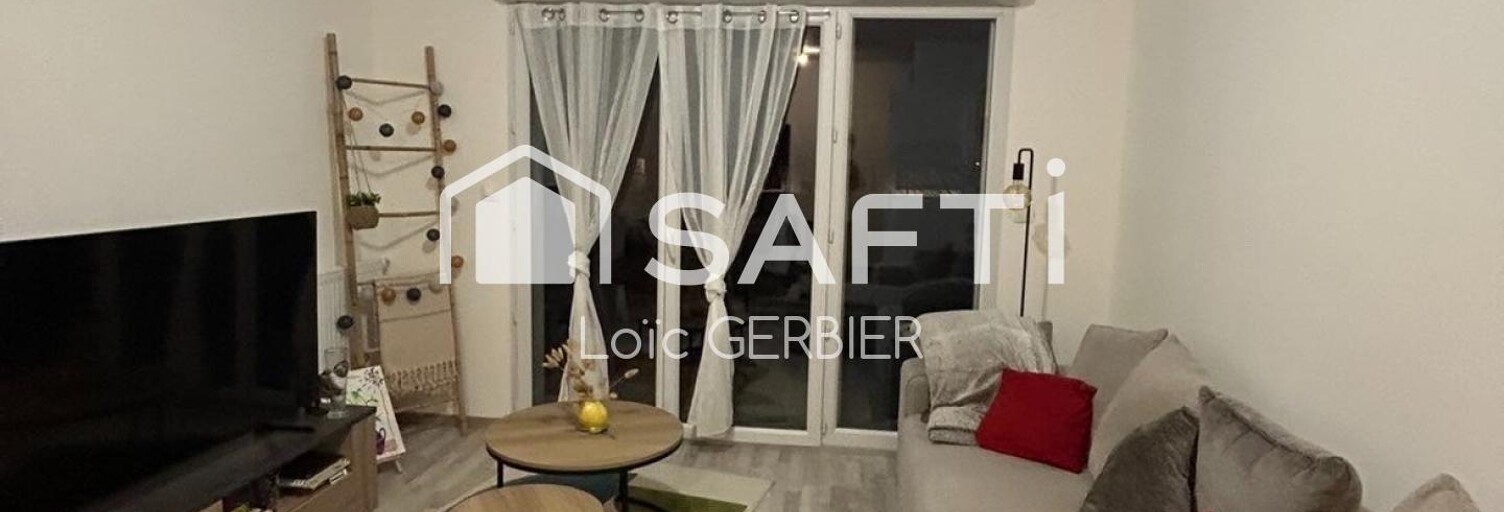 Appartement 2 Pièces 45 m² à vendre à Tours (37100)