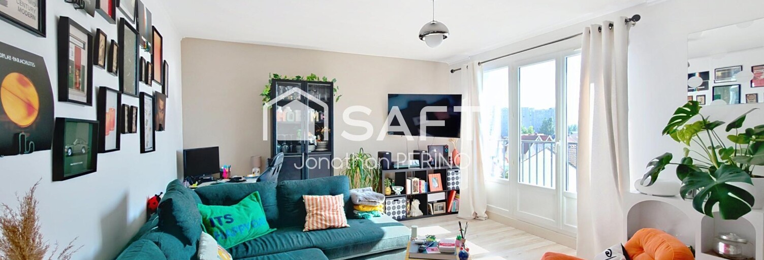 Appartement 3 Pièces 64 m² à vendre à Reims (51100)