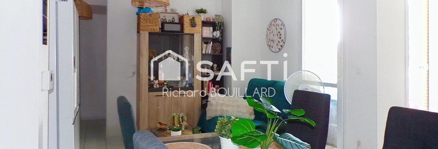 Appartement 3 Pièces 59 m² à vendre à Saint-Nazaire (44600)