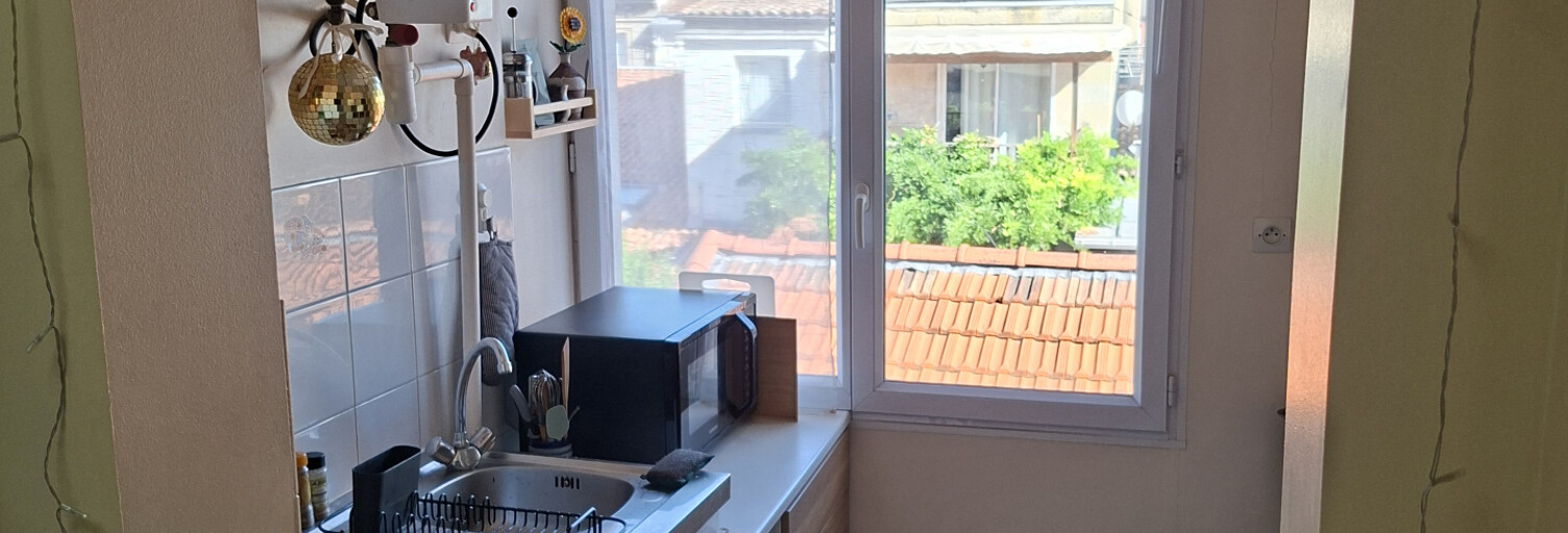 Appartement 2 Pièces 25 m² à louer à Bordeaux (33100)