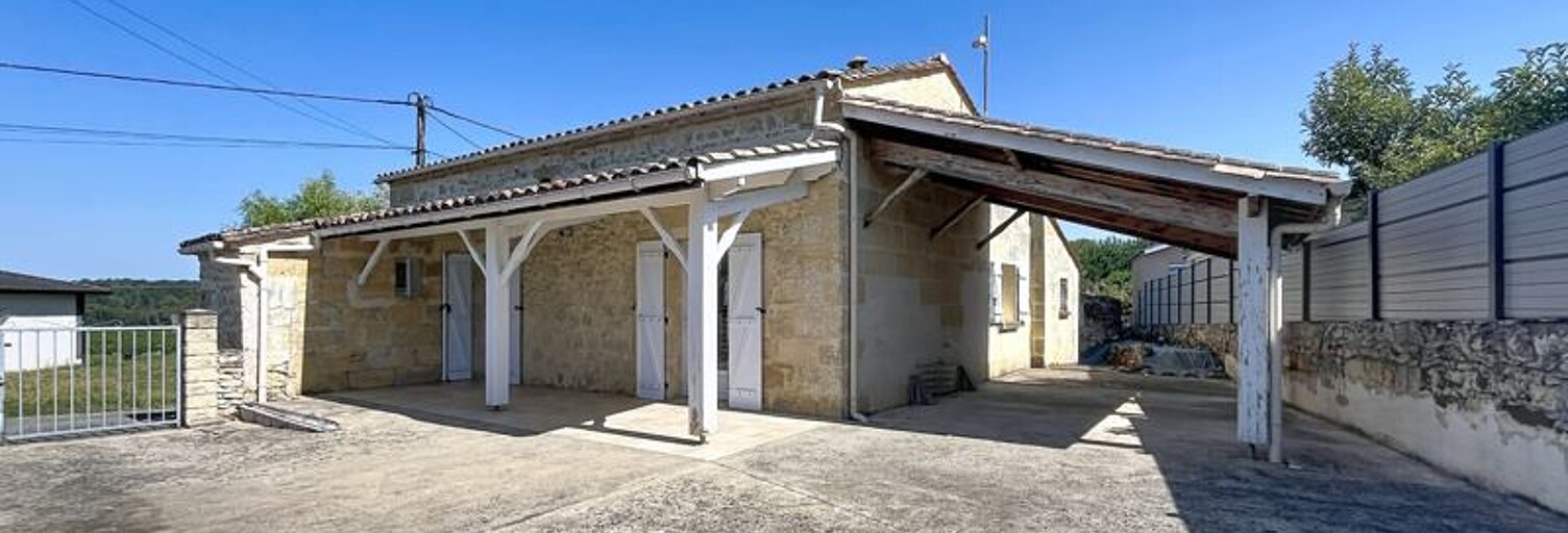 Maison 3 Pièces 76 m² à vendre à Saint-Genès-de-Castillon (33350)