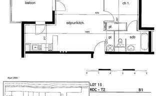 Appartement 2 Pièces 42 m² à vendre à Montauban (82000)