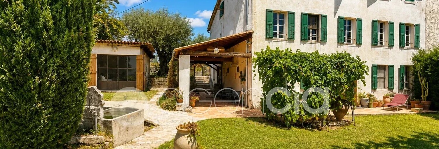 Maison 10 Pièces 232 m² à vendre à Grasse (06130)