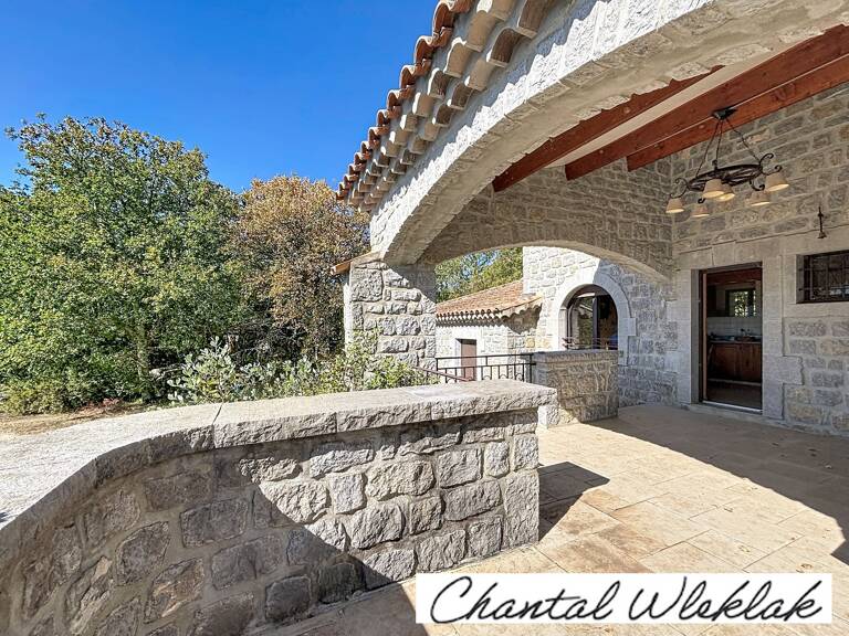 Maison à vendre maison SAINT ALBAN AURIOLLES (07) - 136 m2 hab - Terrain 4025 m2 arboré — photo 1