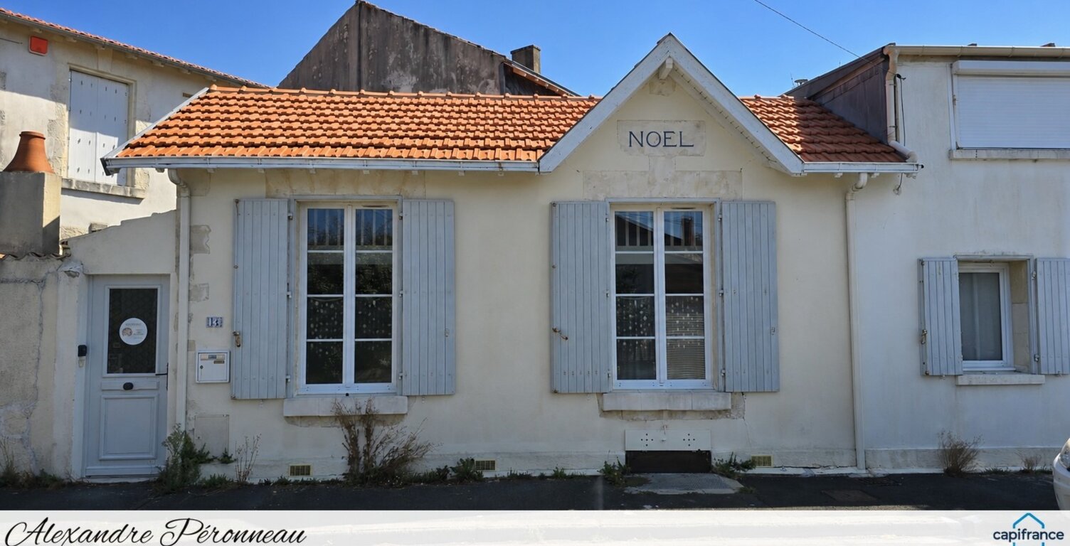 LA ROCHELLE – LA GENETTE | ÉCHOPPE RÉNOVÉE AVEC SOUS-SOL AMÉNAGÉ — photo 1
