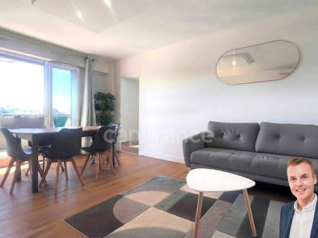 Quimper Ouest - Appartement T4 de 78 m² habitable - 1 loggia - avec vue panoramique sur la rivière de l’Odet - Une terrasse - Cave — photo du bien