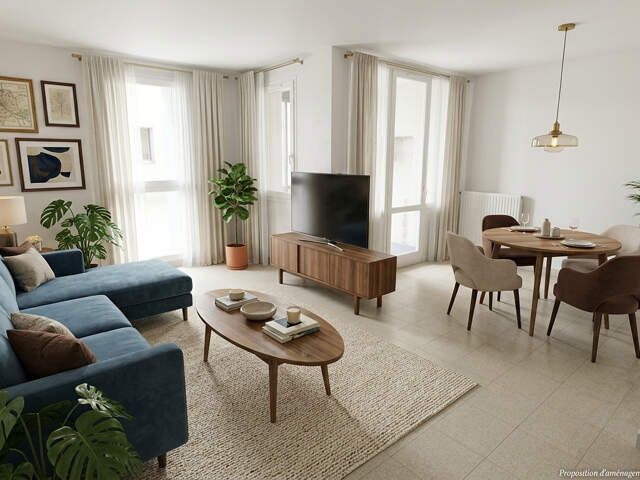 Appartement T4 duplex de 88 m² – Avignon intra-muros — photo du bien