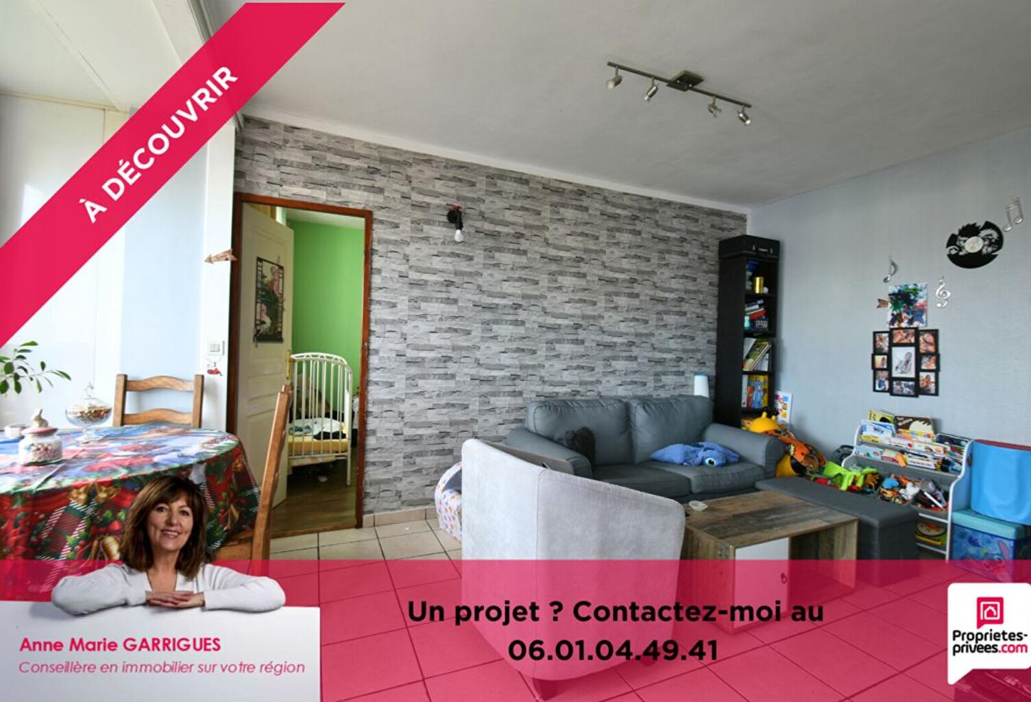 SAINT-PRIEST (69800) ? T2 lumineux avec PARKING PRIVATIF + CAVE — photo 1