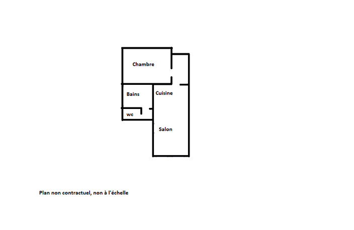 Appartement Chatillon-coligny 2 pièces — photo 5