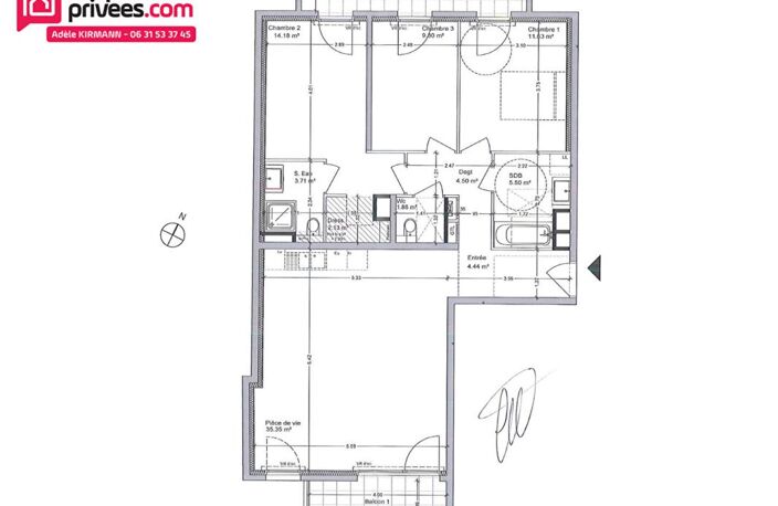 Appartement 92m2 4 pièces au centre de Valserhône 01200 — photo 4