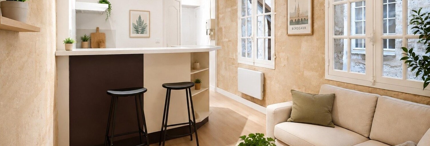 Appartement 1 Pièce 17 m² à vendre à Bordeaux (33000)