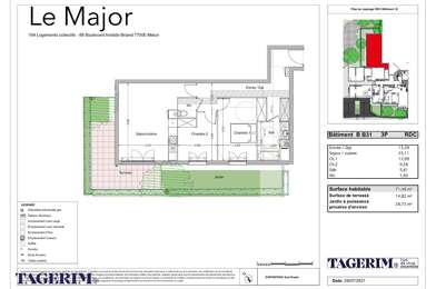 Appartement 3 pièces 1013 €