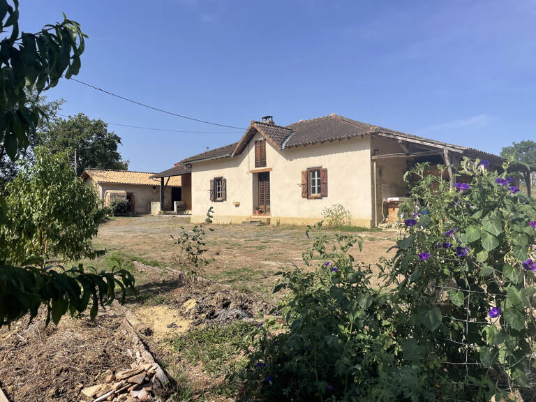 Maison traditionnelle (ferme gasconne) en terre de 180 m2 su — photo 1