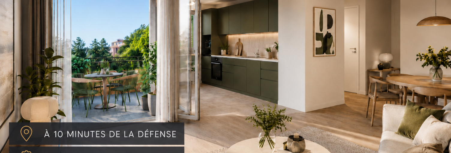 Appartement 3 Pièces 83 m² à vendre à Nanterre (92000)