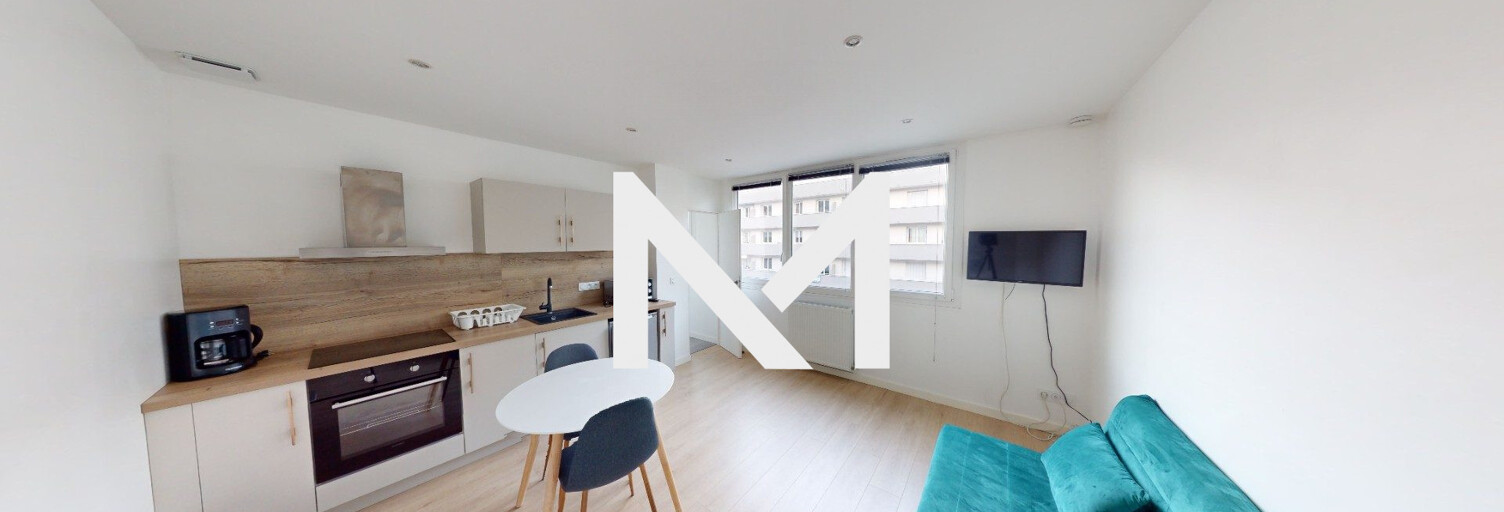 Appartement 1 Pièce 23 m² à louer à Grenoble (38100)