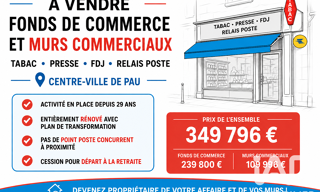 Commerce  36 m² à vendre à Pau (64000)