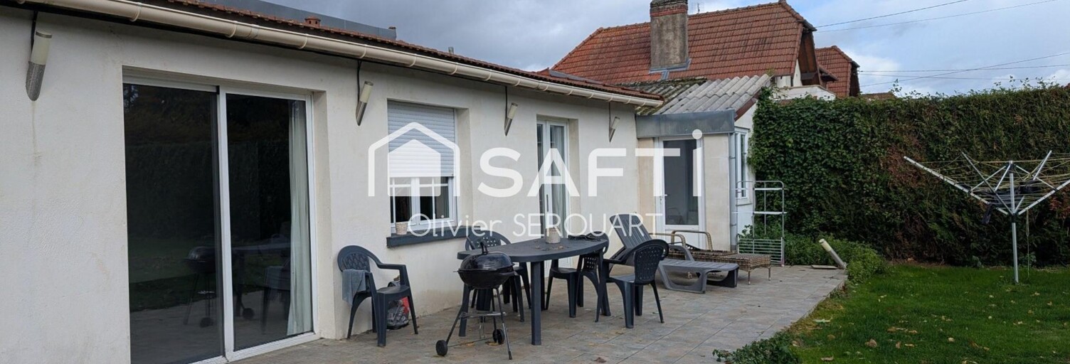 Maison 5 Pièces 107 m² à vendre à Gauchy (02430)