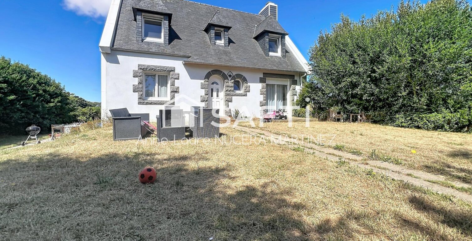Maison néo-bretonne 4 chambres sur sous-sol complet, grand terrain. — photo 1
