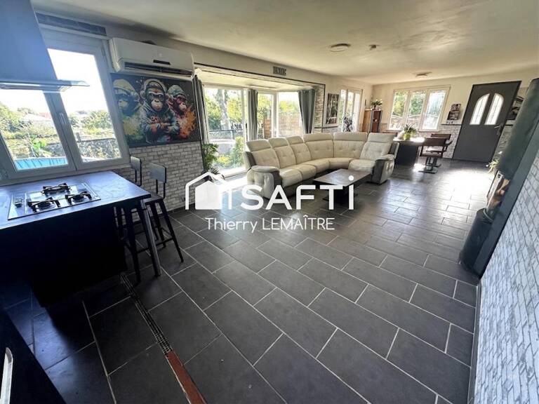 Maison de plain-pied avec étang privatif — photo 1