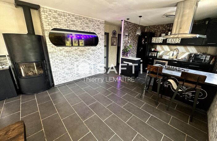 Maison de plain-pied avec étang privatif — photo 2
