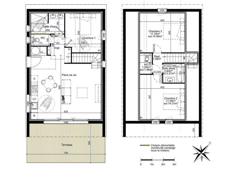 Maison Proche Argeles Gazost 4 pièce(s) 84.43 m2 — photo 1