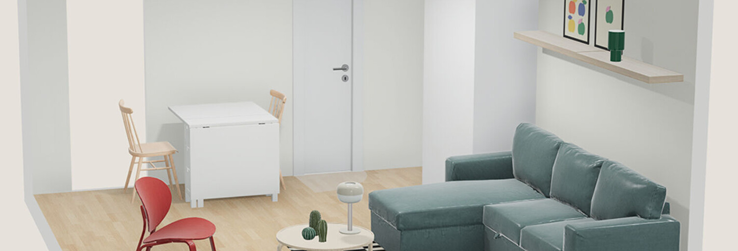 Appartement 1 Pièce 24 m² à louer à La Rochelle (17000)