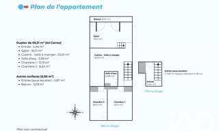 Appartement 3 Pièces 65 m² à vendre à Le Mée-sur-Seine (77350)
