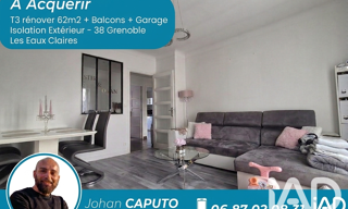 Appartement 3 Pièces 61 m² à vendre à Grenoble (38100)