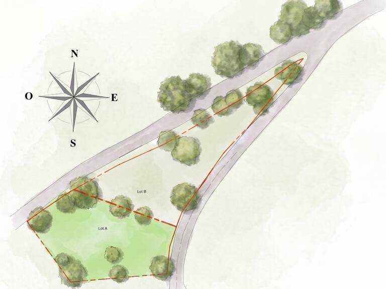 Vente Terrain à bâtir 727 m&sup2; — photo 1