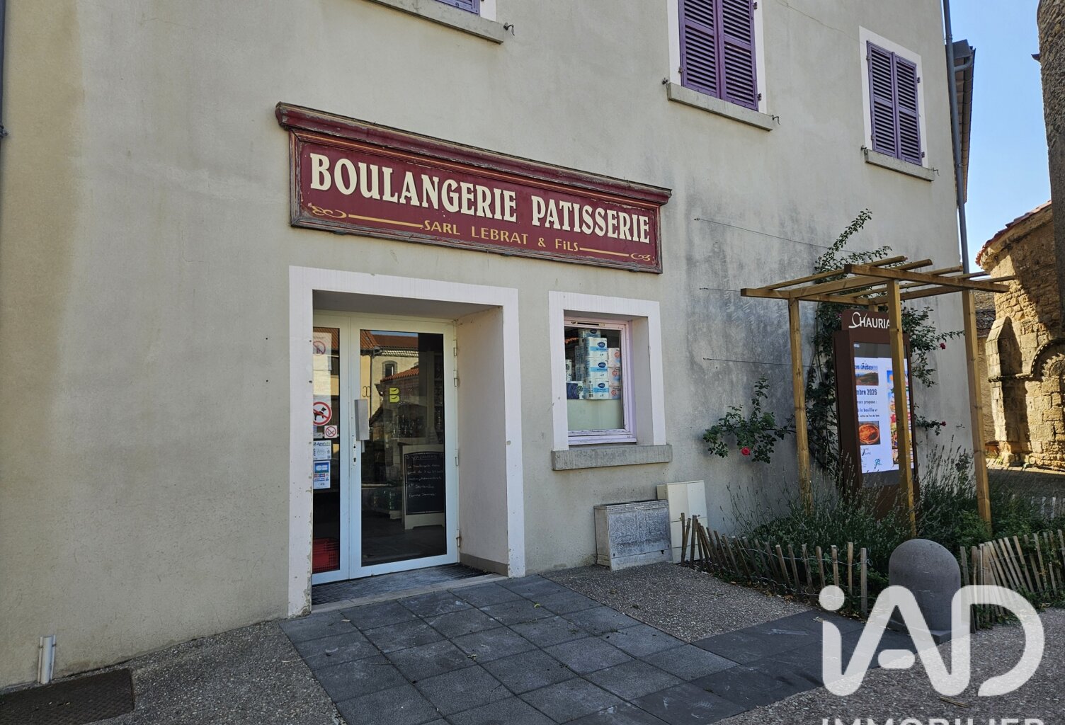 Vente Boulangerie, Pâtisserie 287 m&sup2; — photo 1