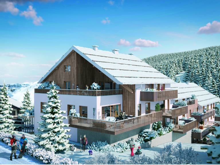 Vars - Appartement de type 2 au pieds des pistes — photo 1