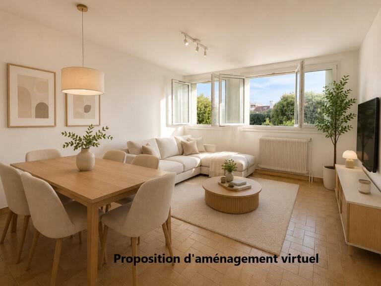 Premier achat ou investissement locatif avec des travaux : Appartement T3 au calme, sans vis à vis à et proximité des commodités — photo 1