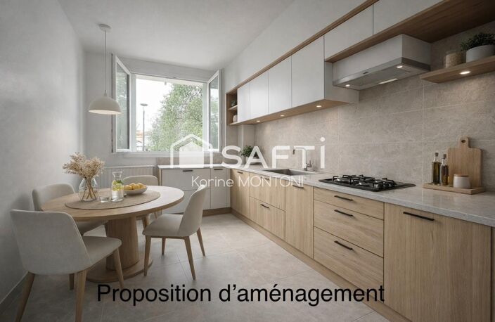 Premier achat ou investissement locatif avec des travaux : Appartement T3 au calme, sans vis à vis à et proximité des commodités — photo 3