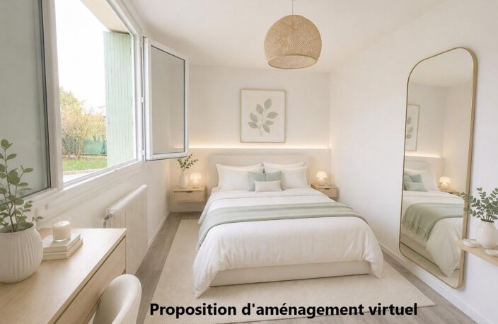 Premier achat ou investissement locatif avec des travaux : Appartement T3 au calme, sans vis à vis à et proximité des commodités — photo 5