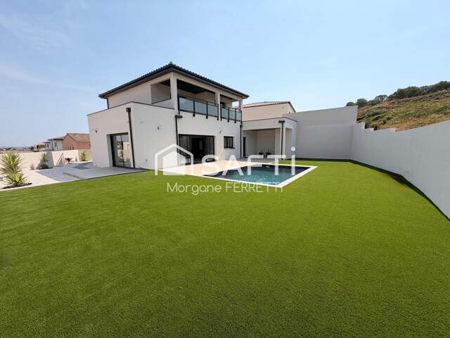 VILLA MODERNE 147 M² AVEC PISCINE SUR TERRAIN DE 492 M² — photo du bien