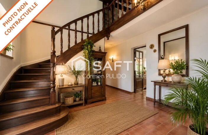 Maison de charme : 7 chambres, garage, jardin et piscine dans un environnement paisible à proximité des comoditées. — photo 3