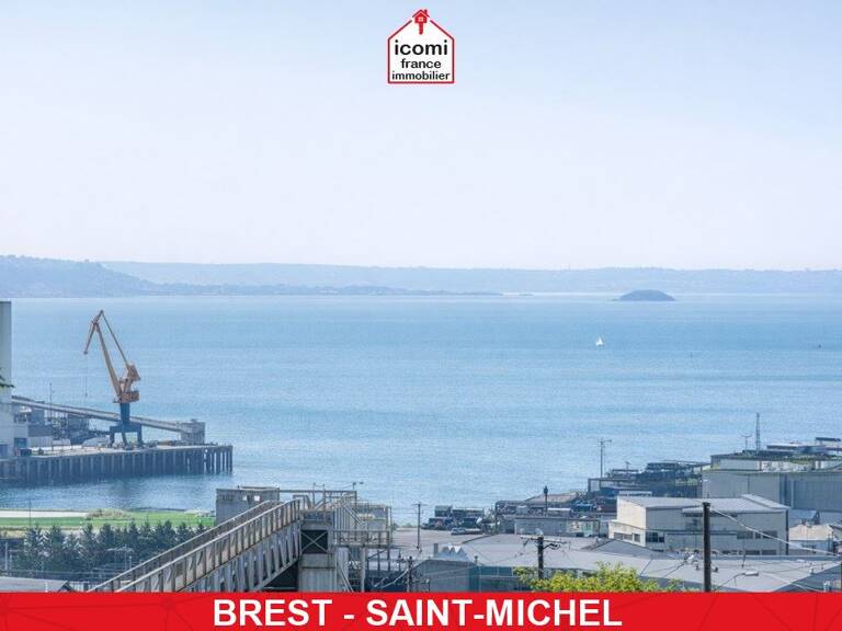 FINISTERE - Brest (29200) - A VENDRE - APPARTEMENT DUPLEX T5 - 2 CHAMBRES - IMMEUBLE RECENT - BOX FERME - BALCON - DALLE BETON - DERNIER ETAGE — photo 1