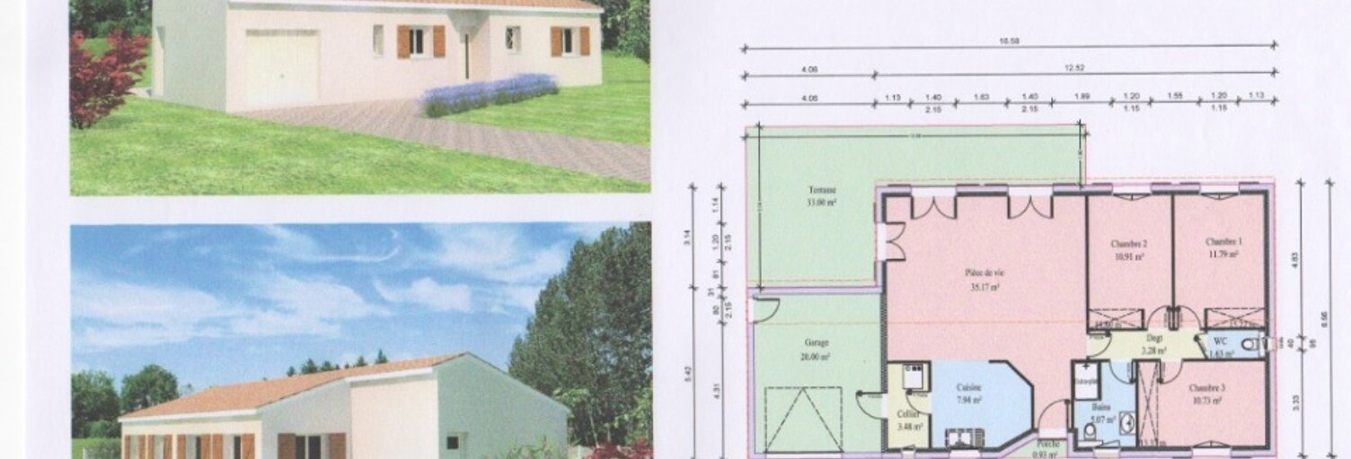 Maison 5 Pièces 90 m² à vendre à Beauregard-de-Terrasson (24120)