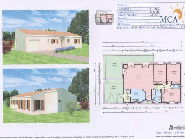 Maison à construire à Beauregard-de-Terrasson (24120) — photo du bien