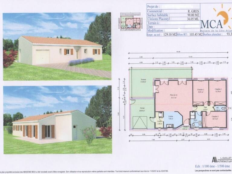 Maison à construire à Beauregard-de-Terrasson (24120) — photo 1