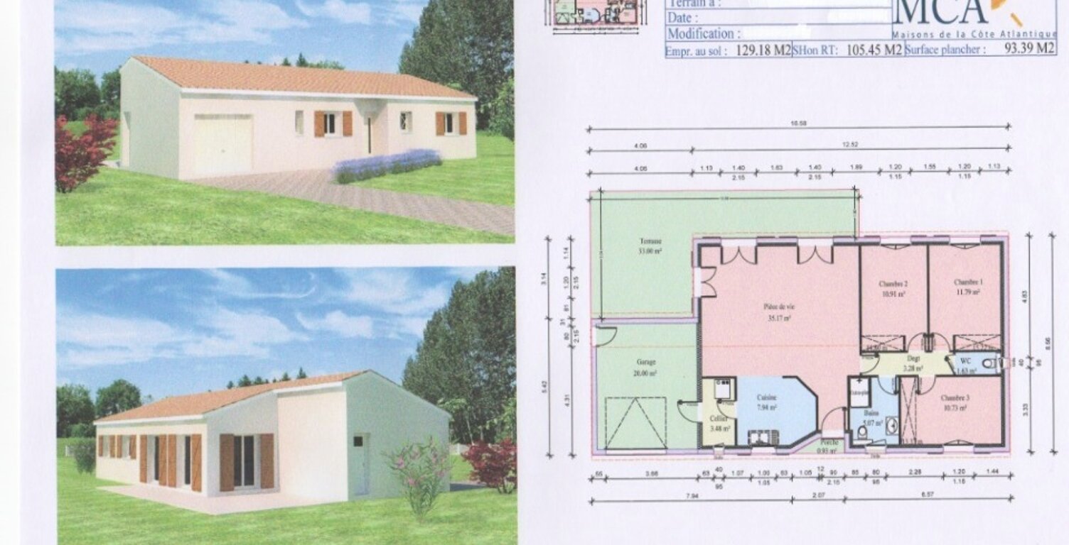 Maison à construire à Beauregard-de-Terrasson (24120) — photo 1