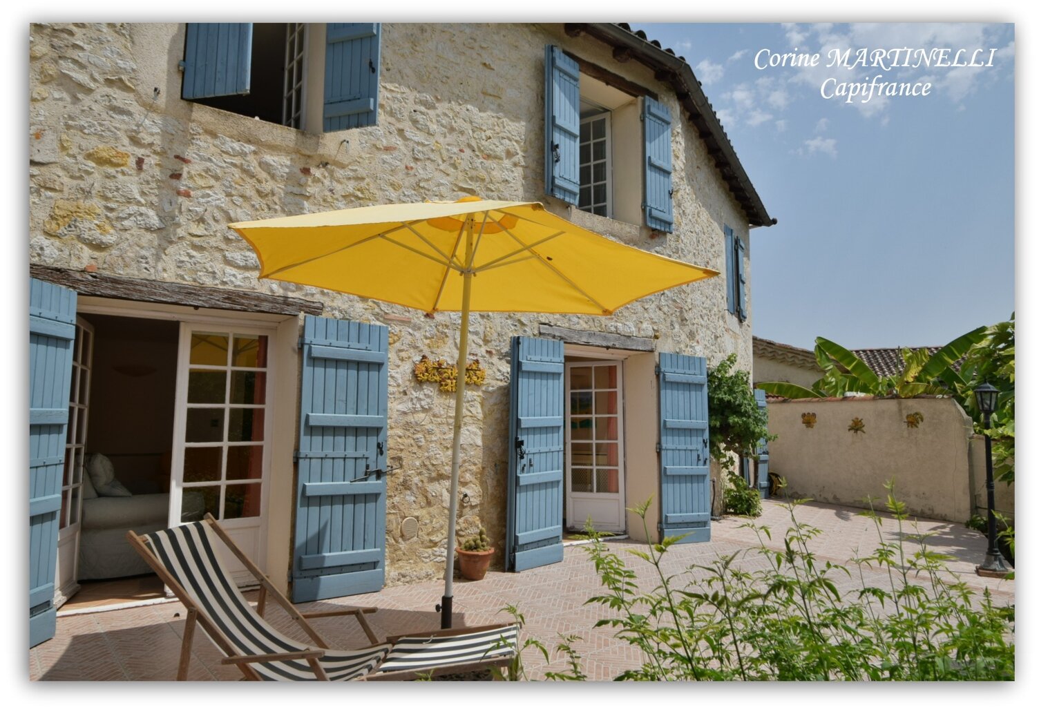 Maison de village avec jardin, piscine et garage — Cœur du Gers — photo 1
