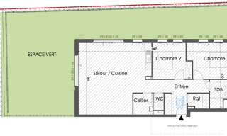 Appartement 3 Pièces 88 m² à vendre à Wimille (62126)