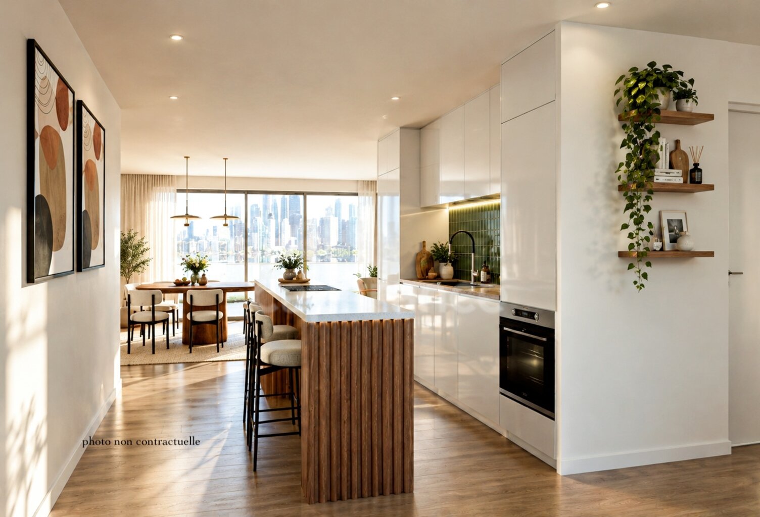 À VENDRE - WIMILLE - À 2 PAS DE LA PLAGE - APPARTEMENT REZ-DE-CHAUSSÉE - 87 M2 - 3 PIECES - ASCENSEUR — photo 1