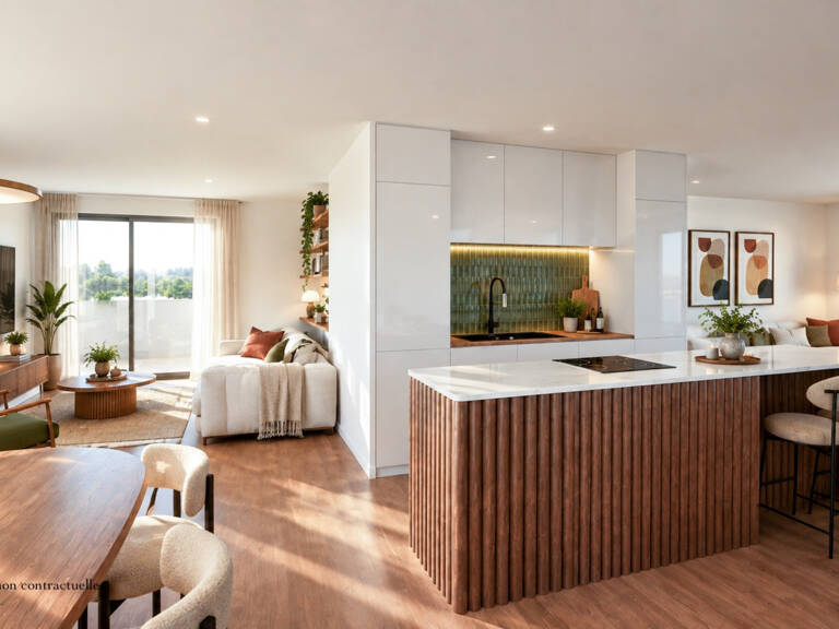 À VENDRE - WIMILLE  - APPARTEMENT NEUF DE STANDING - 126 M2 -  2 ÈME ETAGE - 4 PIÈCES - BALCONS - ASCENSEUR — photo 1