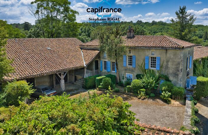 Propriete à vendre 11 pièces CUZORN (47), Propriété de caractère de 280 m² avec piscine et 1,3 hectare — photo 2