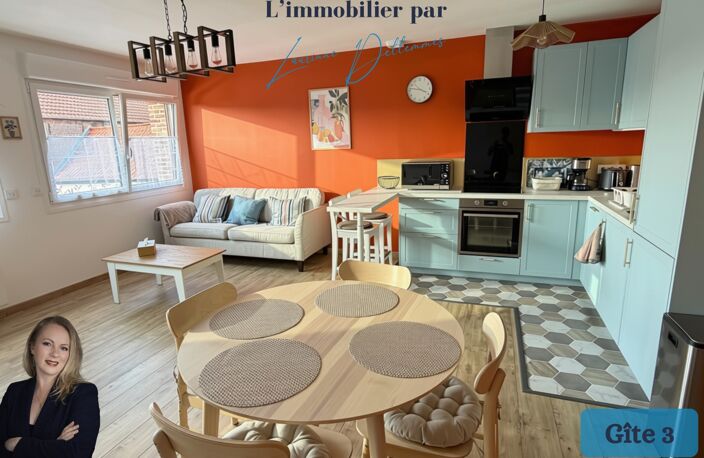 Propriété complète : Une maison de 160m2 + 3 gîtes meublés (possibilité 4) + Hangar + Terrain à Nivelle (59) — photo 3