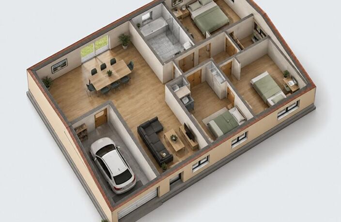 Terrain constructible Mauvezin(32120) 655m² — photo 3
